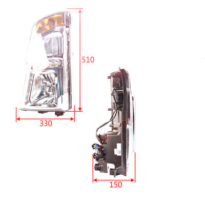 Faretto per autocarri leggeri Tongshuai 12V / 24V luce frontale per imballaggi standard o personalizzati