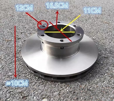 HT250/G3000/G3500 Dischi freno anteriori per JAC Foton SAIC e altri veicoli pesanti