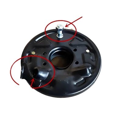 Parti di autoveicoli Accessoio auto JAC Assemblaggio del tamburo del freno a mano 3507010D800 per autoveicoli cinesi