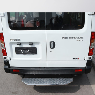 Logo del marchio del veicolo in argento, targa per il SAIC Maxus V80