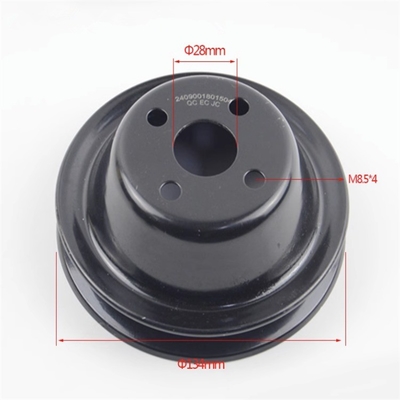 JAC QC490 Accessori del motore Pulley della pompa dell'acqua con OEM NO 2409001801504 in parti di camion