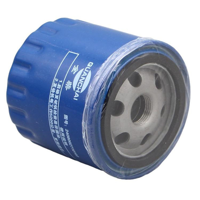 Filtro di olio di dimensioni standard per impianti per auto QC480 JAC Motore per camion OEM NO 2408002710103