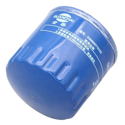 Filtro di olio di dimensioni standard per impianti per auto QC480 JAC Motore per camion OEM NO 2408002710103